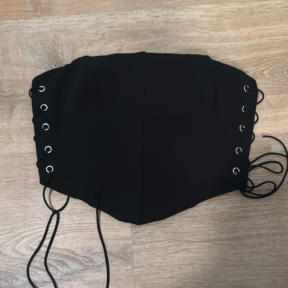 Princess Polly black corset top
